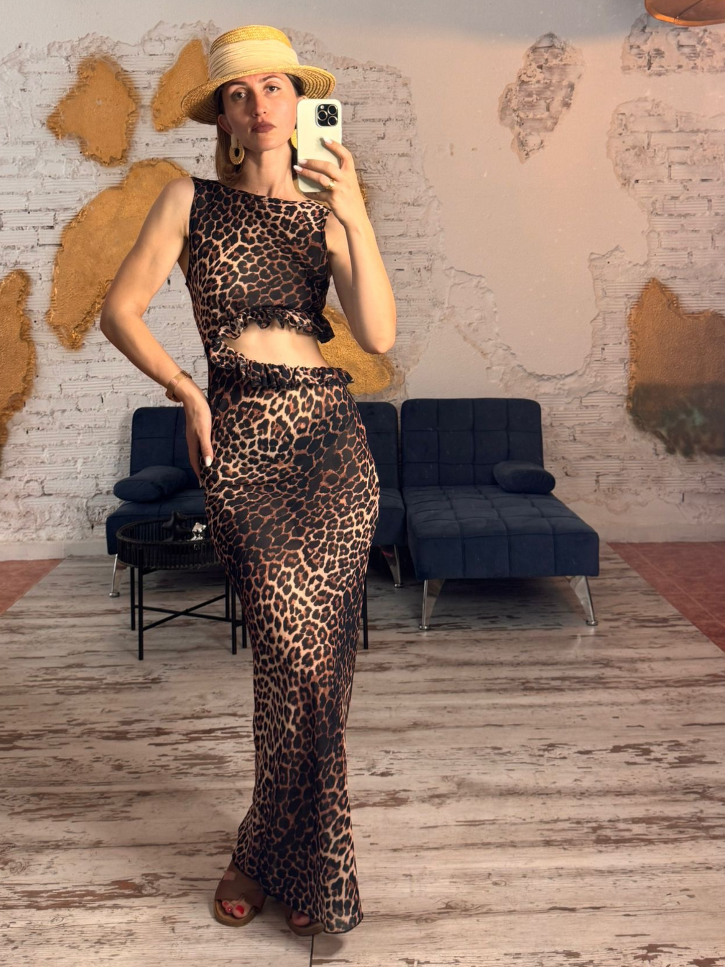 VESTIDO ESTAMPADO LEOPARDO