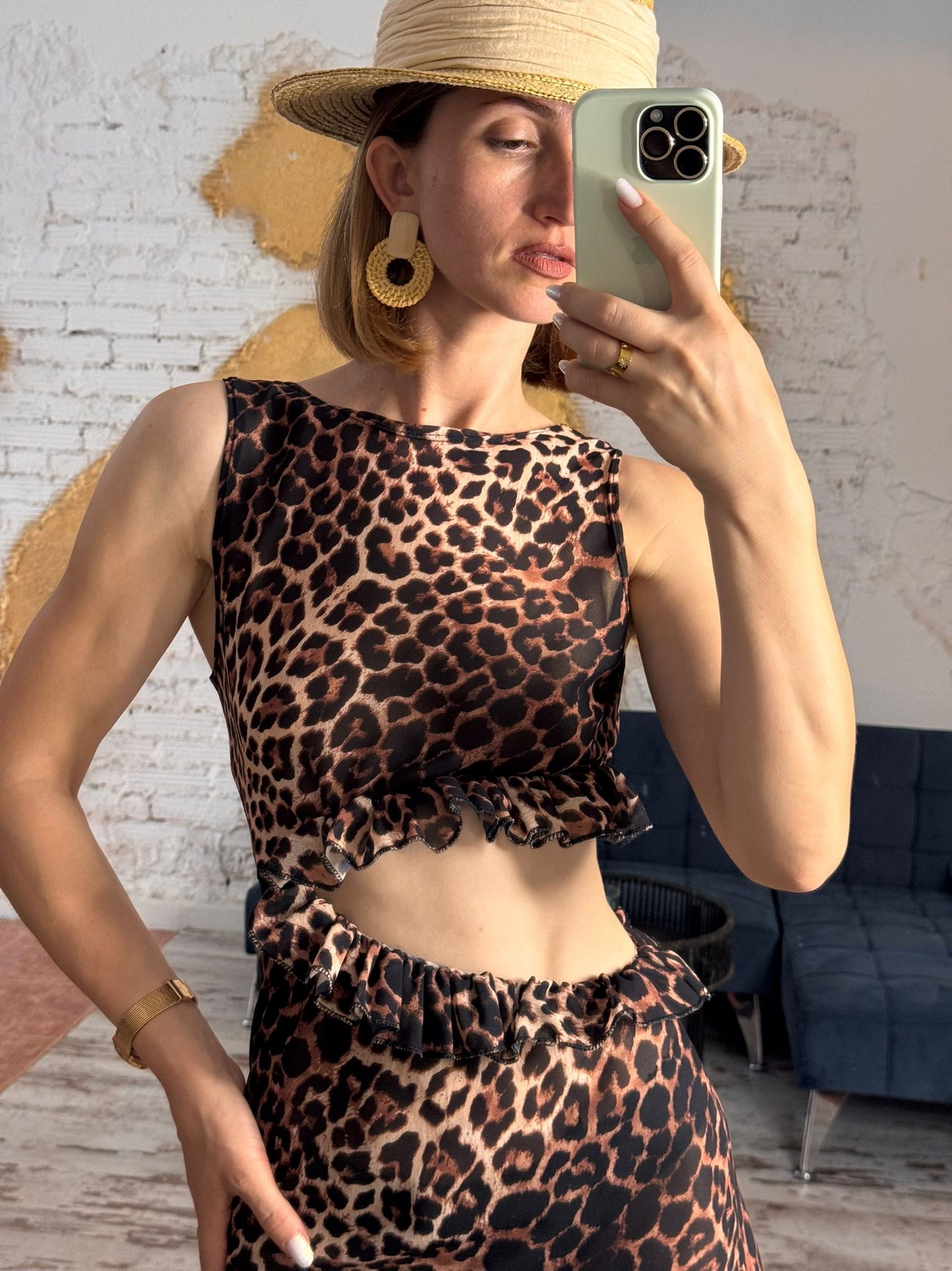 VESTIDO ESTAMPADO LEOPARDO