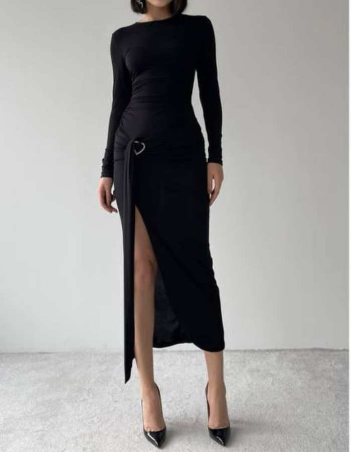 VESTIDO CORAZON MIDI