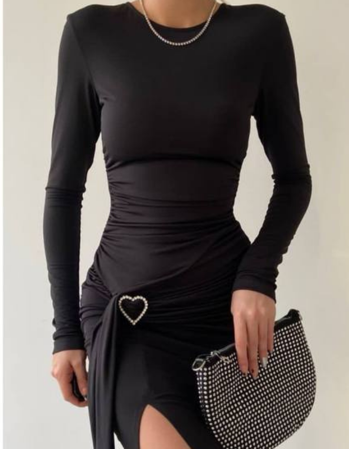 VESTIDO CORAZON MIDI