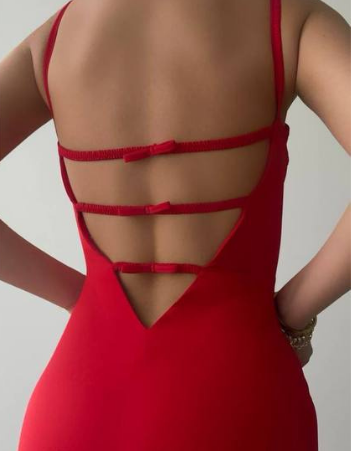 VESTIDO LOVE ROJO