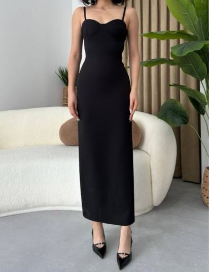 VESTIDO LOVE NEGRO