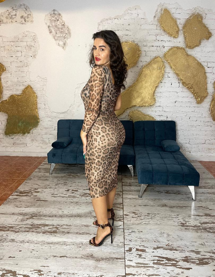 VESTIDO ANIMAL PRINT