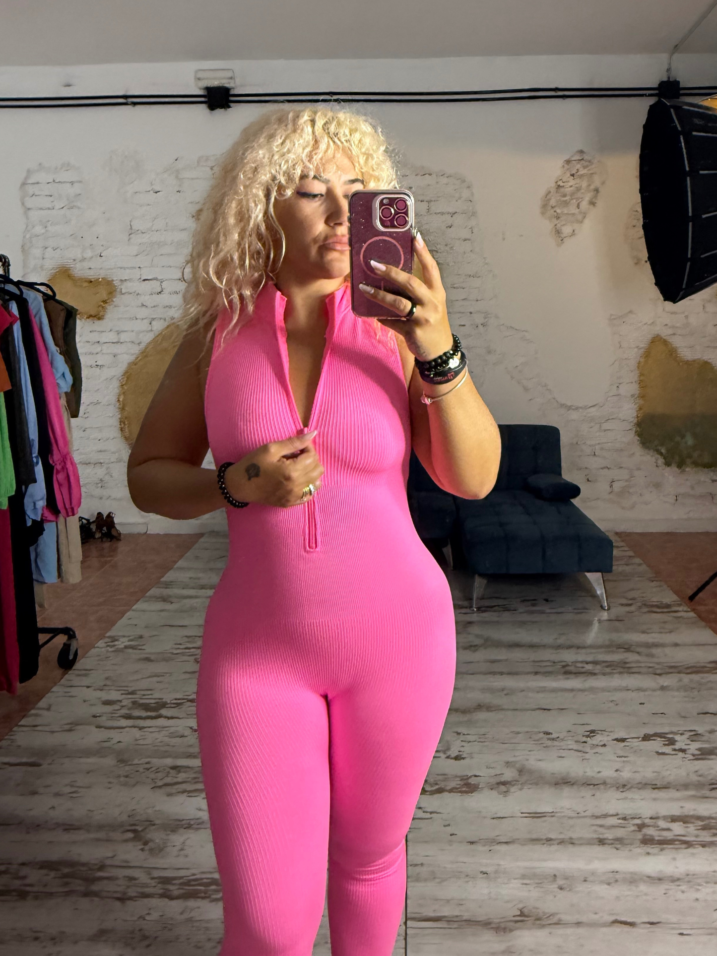 MONO QUEEN ROSA